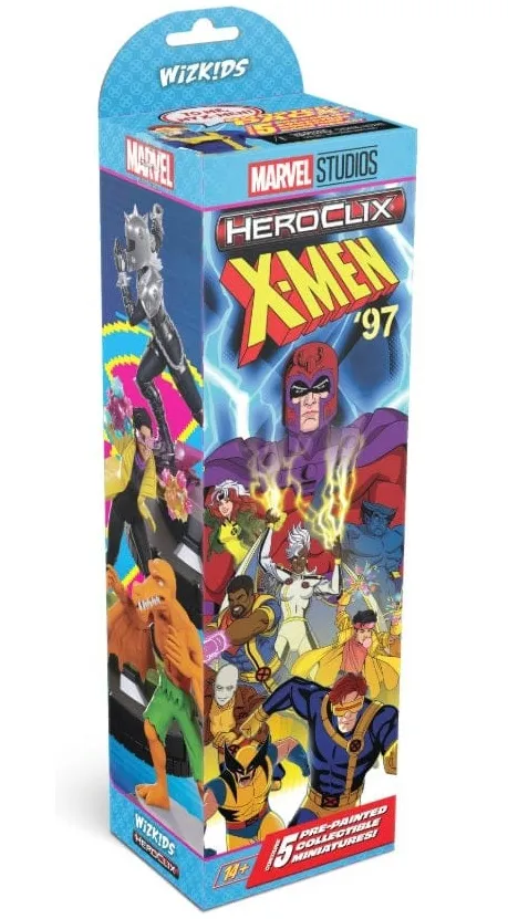 MARVEL HEROCLIX X-MEN 97 BOOSTER BRICK (5 PRE-PAINTED COLLECTIBLE MINIATURES)